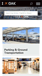 Mobile Screenshot of oaklandairport.com